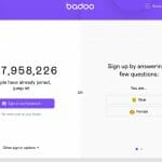 Badoo main page