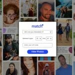 Match.com main page